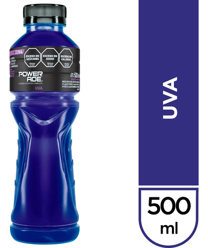 Powerade Uva Bebida Isotónica 500ml Pack X6 Unidades