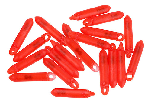 20 Piezas Catadros De Pesca Accesorios De Pesca Tackle Rojo