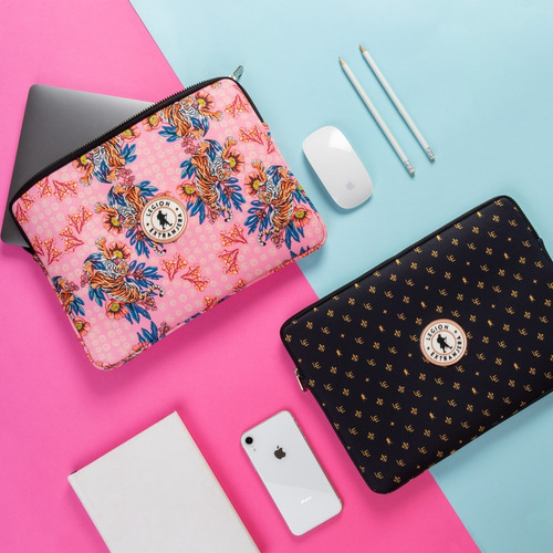 Imagen 5 de 5 de Funda Porta Notebook 13 Tigre Japones