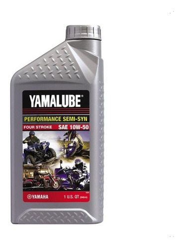 Aceite Yamalube Semi Sintético 10w50