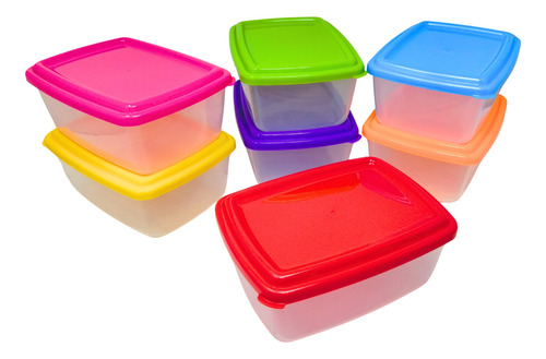 Tupper Rectangular Con Tapa.