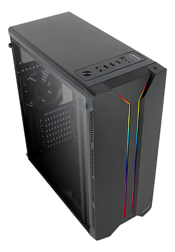 Gabinete para jogadores Antec Mid Tower Atx, micro-atx, cor Itx, preto