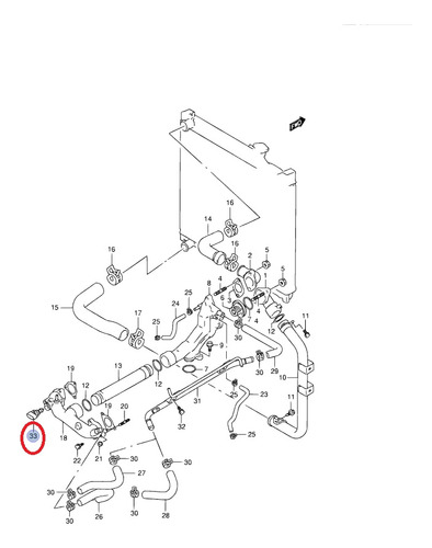 Sensor De Temperatura Agua Jimny Motor Com Correia Dentada