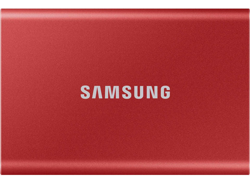 Samsung 500gb T7 Portable Ssd (red)