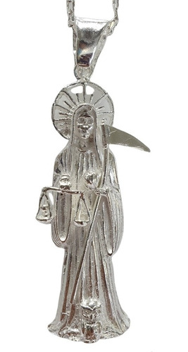 Dije Santa Muerte, Plata Ley.925 