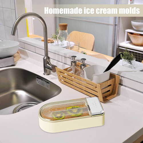 Molde Para Hielo De Congelador Molde Con Tapa Para Hacer Pol