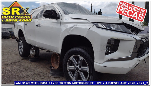 Sucata Mitsubishi L200 Triton Hpe 2.4 Diesel Aut 2021