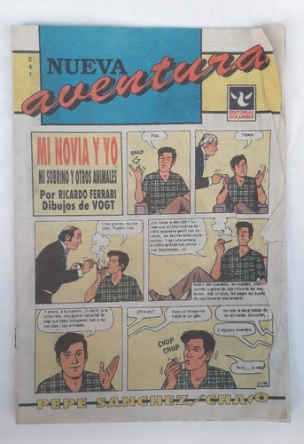 Historieta Comic Antiguo * Nueva Aventura * Ed Columba S/num