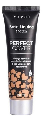 Base LĂquida Matte Perfect Cover Vivai Color 5 1091.4.2