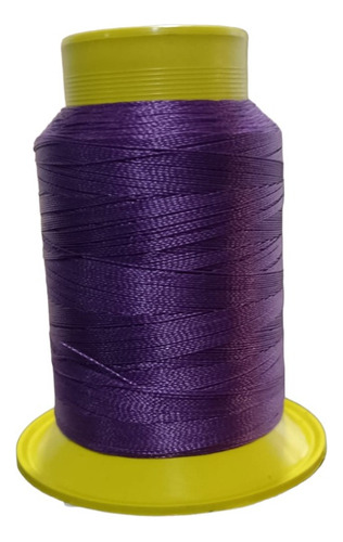 Linha De Nylon Poliamida 60 Costura Artesanato Cone 23g Cor Roxo 9069