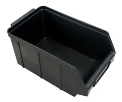 Comprar 36 Caixa Bin Organizadora Plástica Nº 3 Preta - Oferta! no Mercado Livre