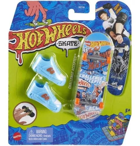 Pista E Skate De Dedo - Hot Wheels - Skatepark De Polvo - Mattel