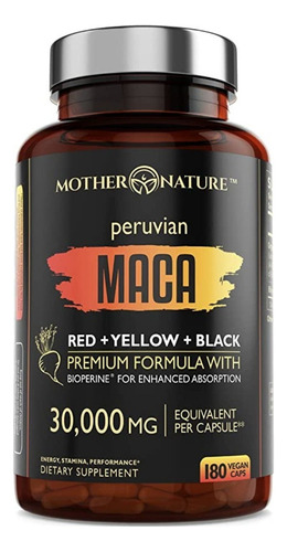 Mother Nature - Maca 60caps - Unid - Unidad a $1497