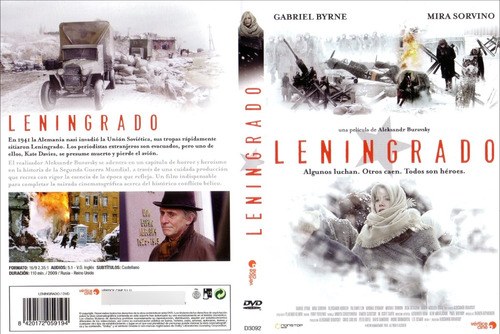 Ataque A Leningrado - Mira Sorvino - 2a Guerra Mundial Dvd