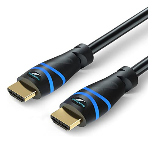 Bluerigger 8k Hdmi Cable 3ft- 4 Pack, (8k 60hz Hdr, Hdcp 2.3