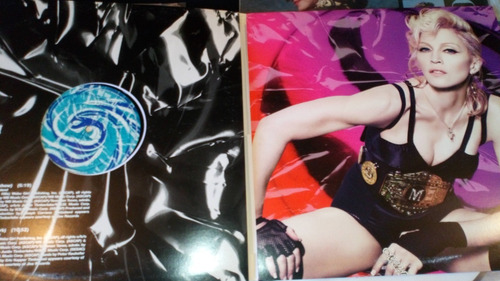 Madonna Hard Candy Vinilo Lp Trifold 3 Discos Con Cd 2008