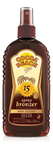 Protector Solar Bronceador Fps 15 250ml Cocoa Beach