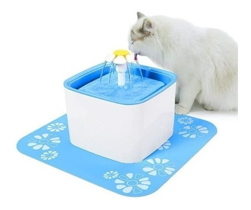 Fuente Bebedero De Agua Gato Y Perro 2.5 L