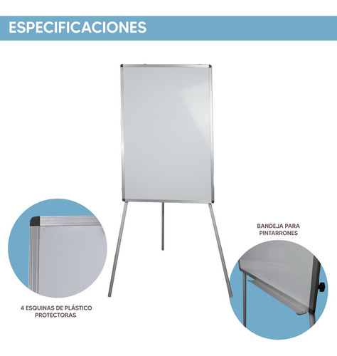 Pizarron Magnético Didáctico Para Niños De 60x90 Cm
