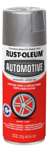 Pintura De Llantas Autos Rust Oleum Metal Plastico Antioxido