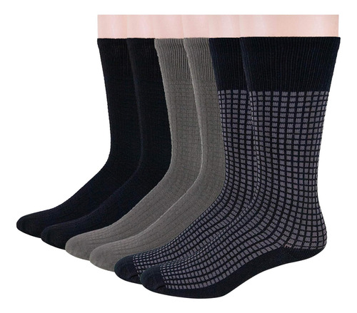 No Nonsense Cotton Waffle Crew Sock - Paquete De 6 Pares, 6-