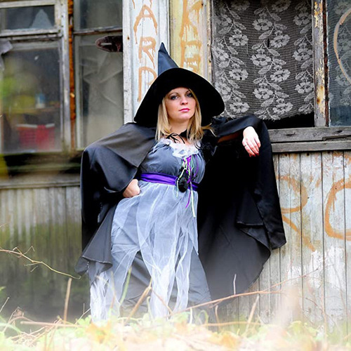 Conjunto De 15 Sombreros De Bruja De Halloween, Hat De Brux