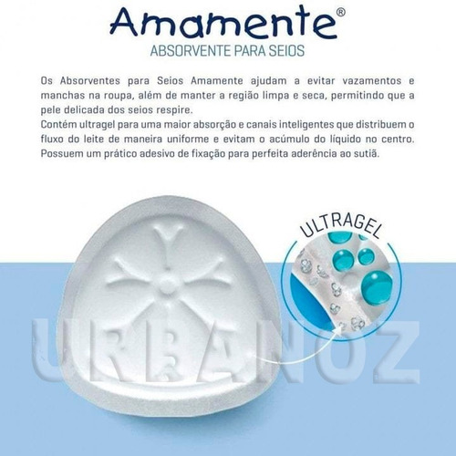 Imagem 5 de 8 de Absorvente Seios Amamente Diurno 30un Premium Anti-vazamento