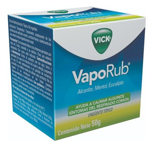 Vick Vaporub Unguento 3 Unidades / 50 G - g a $340