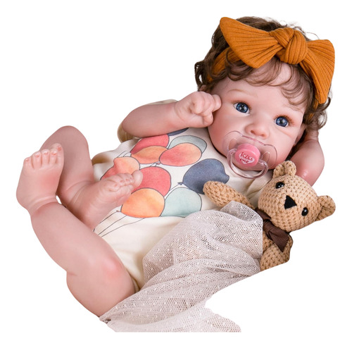 Muñeca Realista Bebe Reborn 50cm Regalos Navidad Juguete