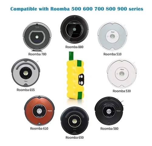 Bateria Aspirador Irobot Roomba S ries 500 900 Recarreg vel