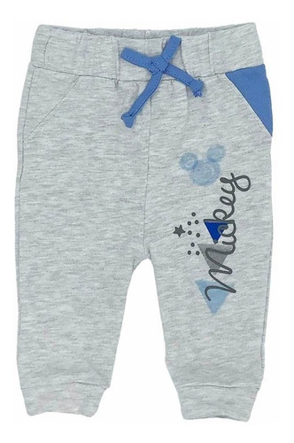 Conjunto Algodón Con Playera Estampada Mickey