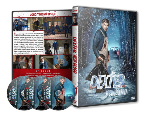 Dexter Serie Completa En Dvd Latino