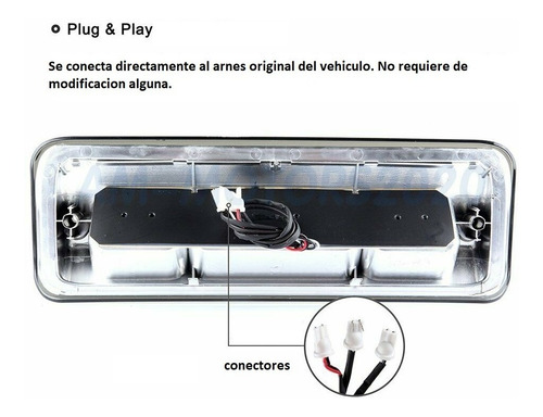 Tercera Luz De Freno Tipo Led Ahu Ford F150 Lobo 2004 - 2008