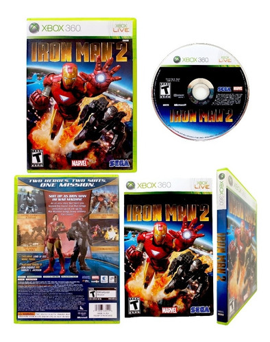 Iron Man 2 Xbox 360 En Español (Reacondicionado)