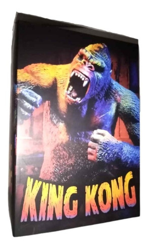 Neca King Kong Ultimate Ilustrado Nuevo Sellado Fotos Reales