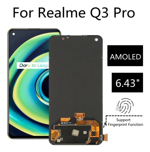 Wwn Pantalla Táctil Amoled Para Oppo Realme Q3 Pro Rmx2205