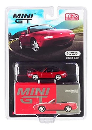 Tsm Model Mazda Miata Mx-5 (na) Convertible Clásico Rojo Ed