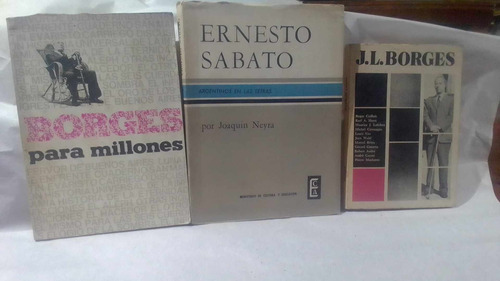 Libros Borges Para Millones -borges-ernesto Sabato Tal Fotos