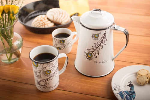 Cafetera De Peltre Tradicional 2 Litros, Edición Especial