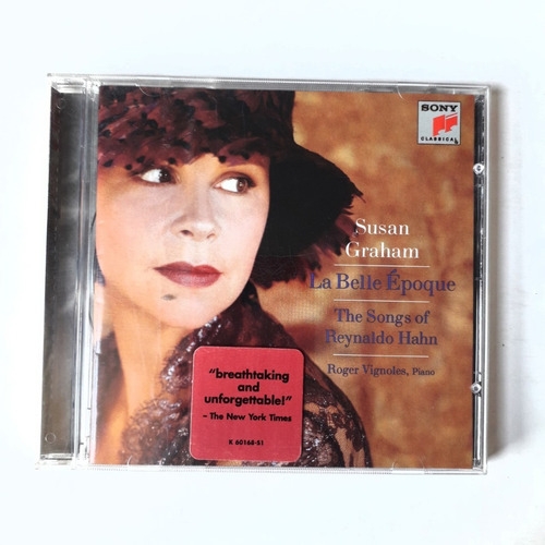 Cd   Susan Graham   La Belle Époche    Canciones En Francés