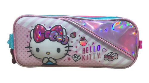 Kit Mochila Hello Kitty Lonchera Lapicera Original Ruz Prim