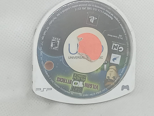 Ben 10 Alien Force Vilgax Attacks Psp Sin Estuche (Usado)