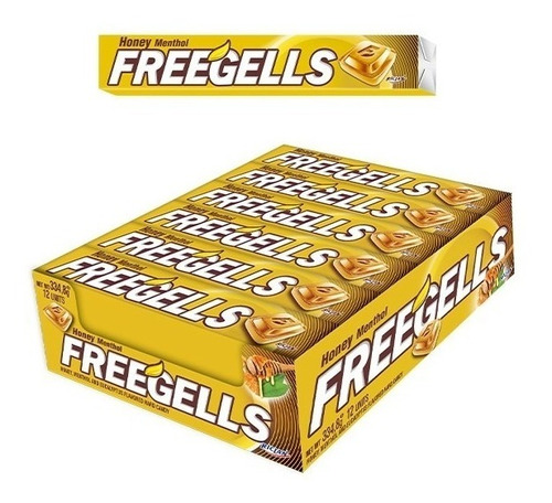 Pastillas Freegells Tubo Surtidas Pack De 334g Y 12u