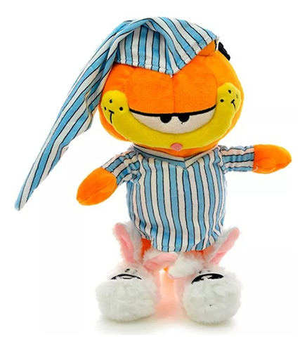 Peluche Garfield En Pijama Original Phi Phi Toys 25 Cm 