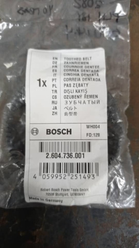 Correa Cepillo Eléctrico Bosch Pho 2082