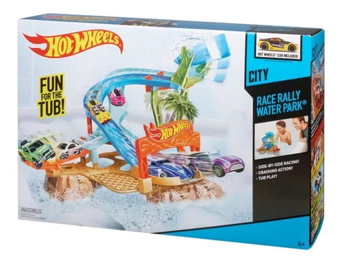 Hot Wheels Pista Flotante Usala En El Agua! + Auto Tiendajyh | TIENDAJYH