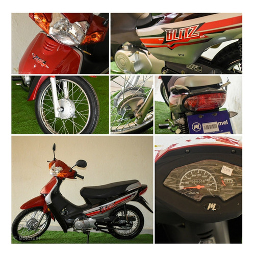 Imagen 7 de 25 de Motomel Blitz V8 110 Base Escobar