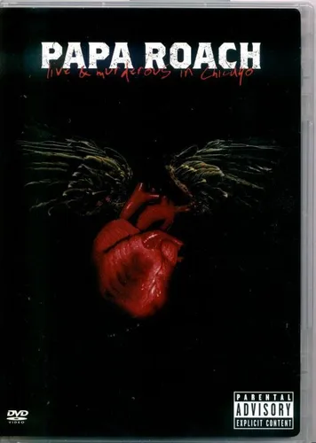 Papa Roach Live & Murderous In Chicago Dvd Importado Nuevo