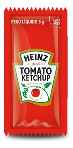 comprar Sachê Catchup Heinz 144 Unidades X 7g