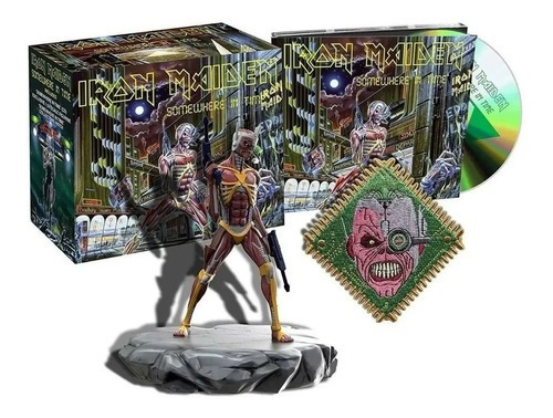 Cd Iron Maiden - Somewhere In Time Box Collectors Edition